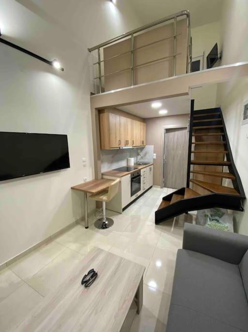 Ferienwohnung Luxury Loft Kalu Tsesme A Ioannina Exterior foto